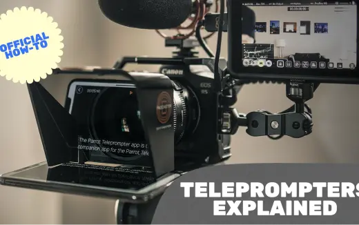 Teleprompter explained and how to edit videos with Visla's mobile tools.